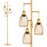 Dimmable Gold Tree Lamp | Yedwo
